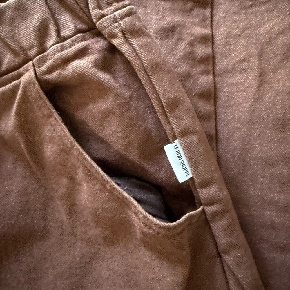 Le Bon Shoppe ARC PANTS - CHOCOLATE size medium - Picture 3 of 7